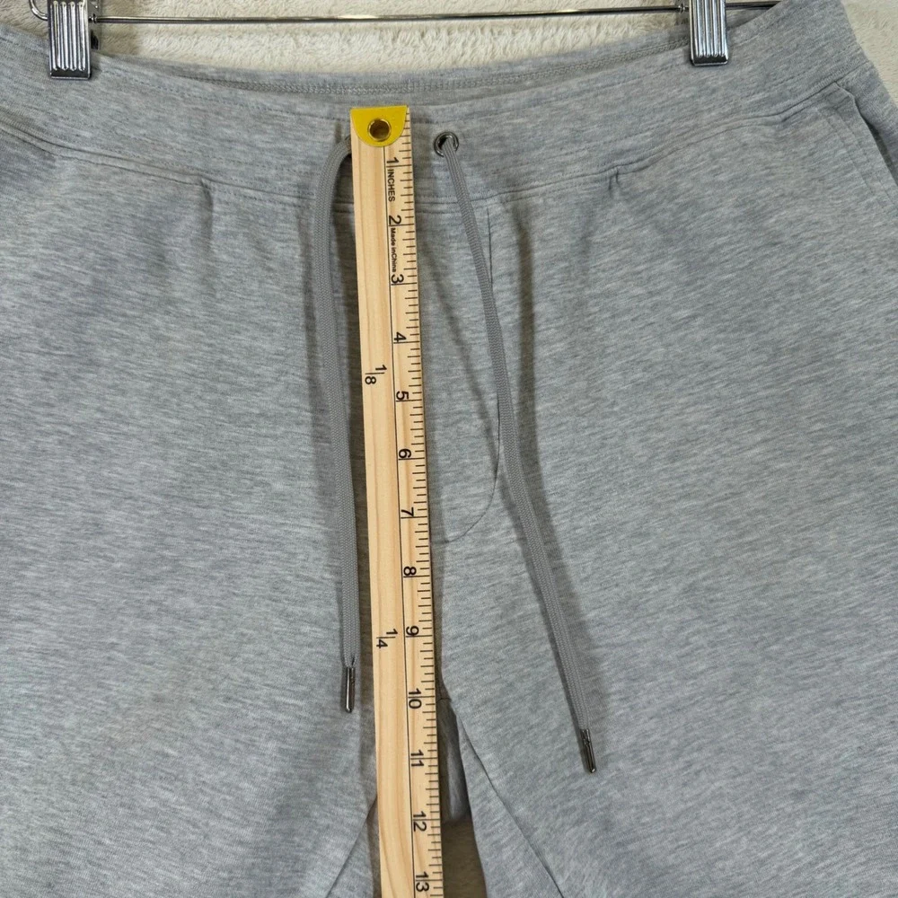 Polo Ralph Lauren Mens Gray Double-Knit Sweat Shorts Size Medium Pony Logo